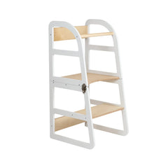 2v1 Transformovateľná Kuchynská Stolička - Veže - Leg&go