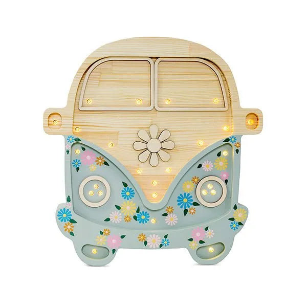 Lámpara de autobús - Luces pequeñas - Lámparas de madera