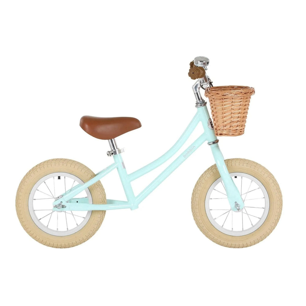Balance Bike Gingersnap 12'' - Mint Green - Bobbin - Balance Bikes
