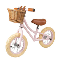 Vintage løbecykkel - Rosa - Banwood - Løbehjul