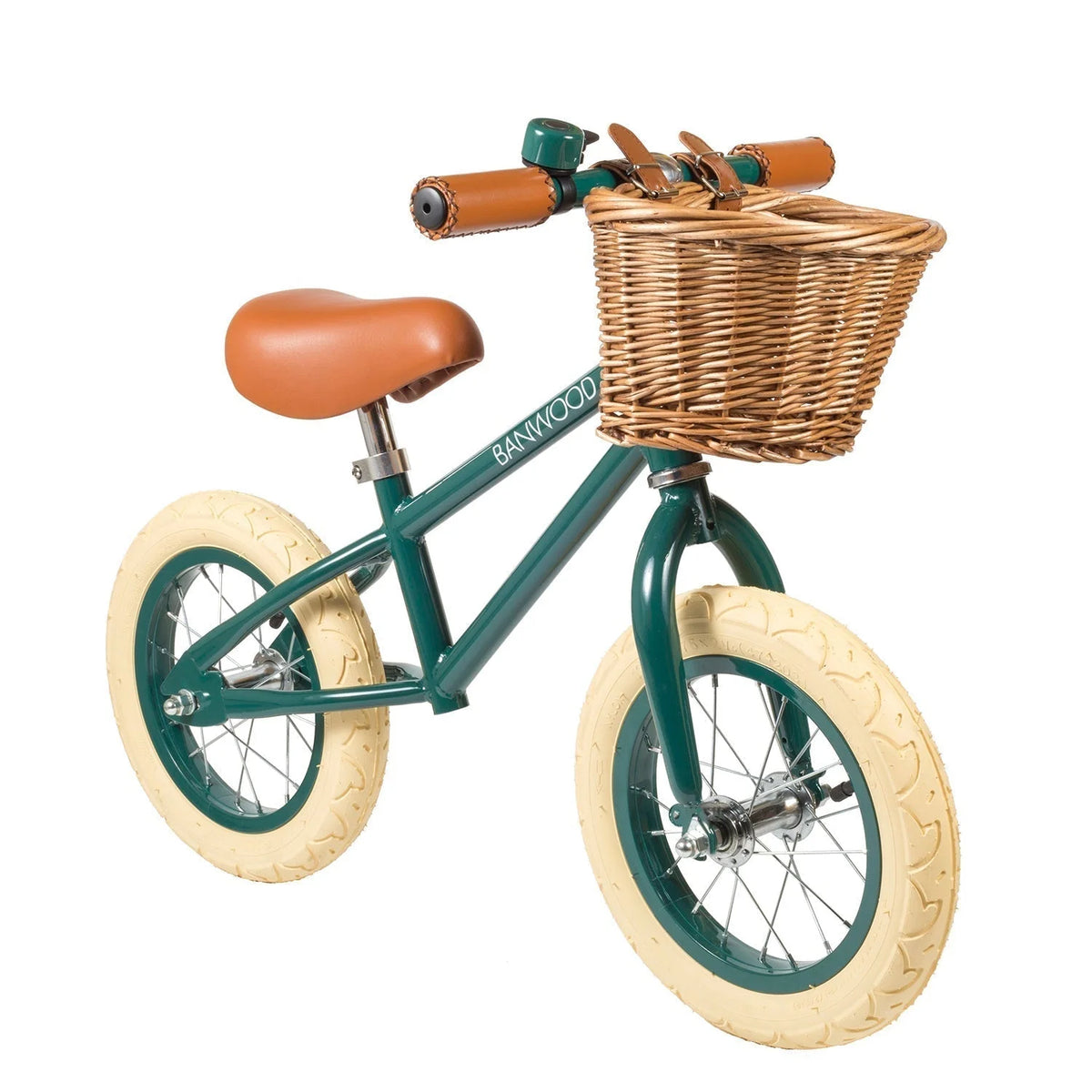 Bicicletă de Echilibru Vintage - Verde - Banwood - Biciclete de Echilibru