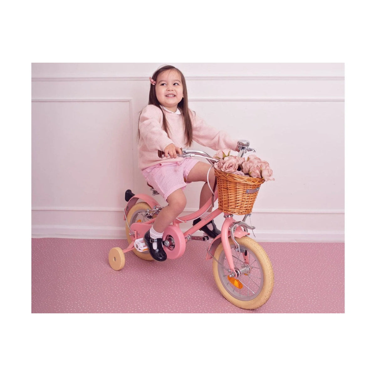 Gingersnap 12" Bike - Pink - Bobbin