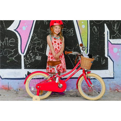 Bicykel Gingersnap 16’’ - červenoružový - Bobbin - Bicykle