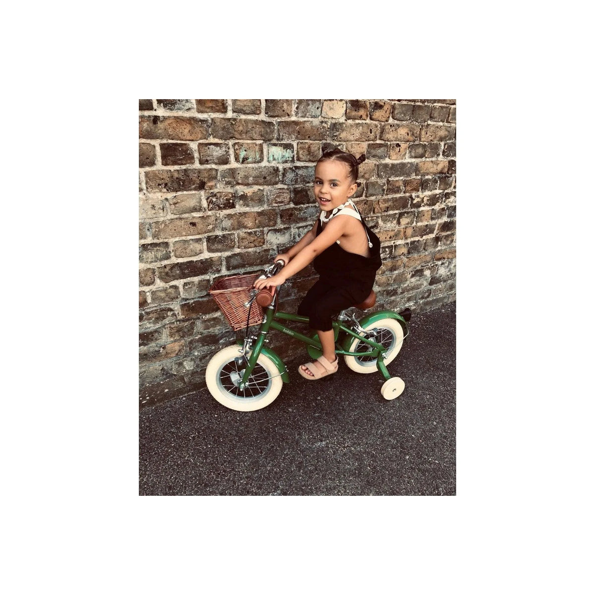 Moonbug 12" Bike - Green - Bobbin - Bikes