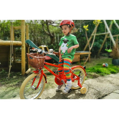 Moonbug 16'' bicycle - red - Bobbin - Bicycles
