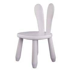 Dřevěná Dětská Židle White Bunny - Dřevěné a Plastové Sety - Kidozia