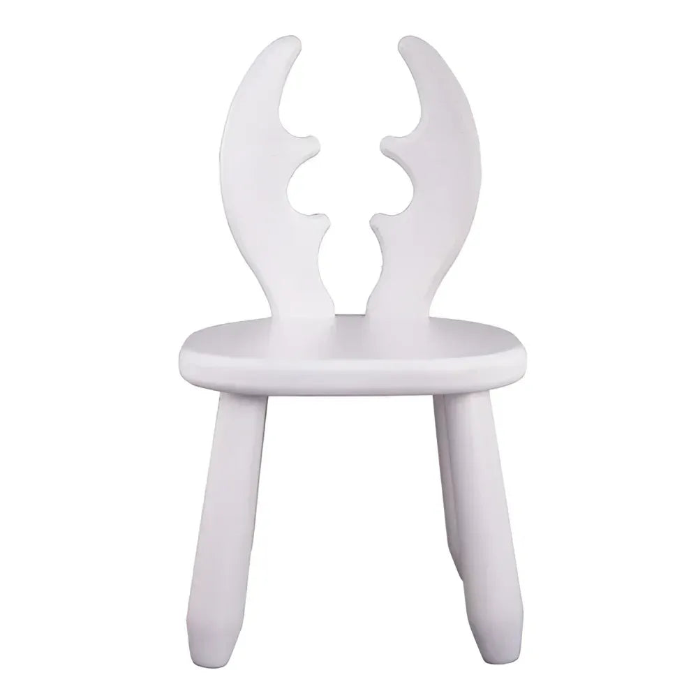 Dřevěná Dětská Židle White Deer - Dřevěné a Plastové Sety - Kidozia