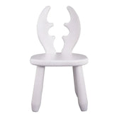 Dřevěná Dětská Židle White Deer - Dřevěné a Plastové Sety - Kidozia