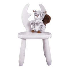Dřevěná Dětská Židle White Deer - Dřevěné a Plastové Sety - Kidozia