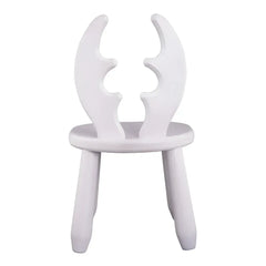 Dřevěná Dětská Židle White Deer - Dřevěné a Plastové Sety - Kidozia