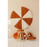 Caramel Candy Round Patchwork Mat - Moi Mili - Mats