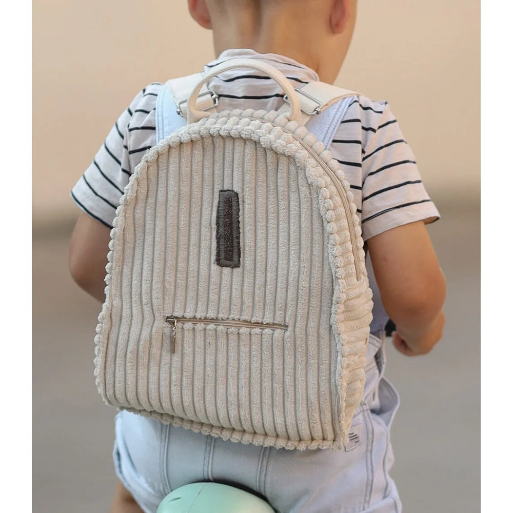 Zaino con lettera - Bianco - Muzpony - Zaini con nome