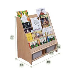 Biblioteca per bambini - Scaffale Montessori - Katehaa
