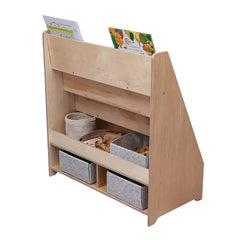 Biblioteca per bambini - Scaffale Montessori - Katehaa