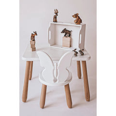 Kinderset "Weißer Schmetterling" - Holz- und Kunststoffsets - Kidozia