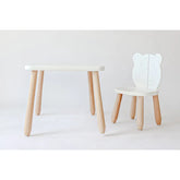 Children's Set White Bear - Wooden and Plastic Sets - Kidozia