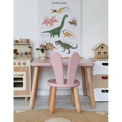 Coffret Lapin Rose pour Enfants - Coffrets en Bois et Plastique - Kidozia