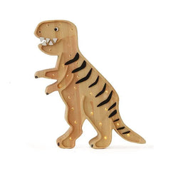 Dino T.rex Lampe - Kleine Lichter - Holzlampen