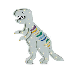 Dino T.rex Lampe - Kleine Lichter - Holzlampen