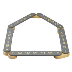 Holz-Schwebebalken Grau 5 Elemente - Balance Boards - Meowbaby