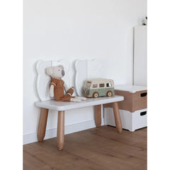 Kinderbank aus Holz mit Bär - Sets aus Holz und Kunststoff - Kidozia