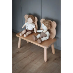 Kinderbank aus Holz mit Bär - Sets aus Holz und Kunststoff - Kidozia