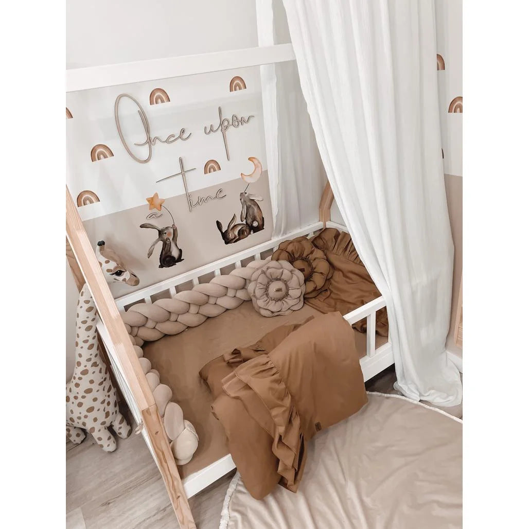 Houten wandbord: waar was - 120cmx40cm - Wanddecoratie - Cut It Now
