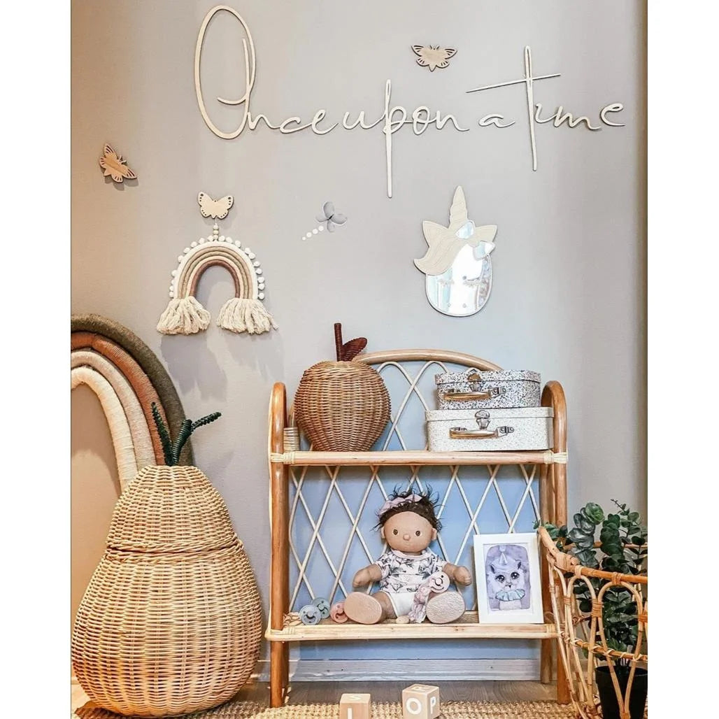 Houten Wandbord: Waar Was - 120cmx40cm - Wanddecoratie - Cut It Now