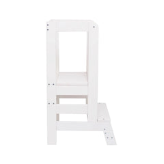 Tour d'apprentissage en bois blanche - Tours - Meowbaby