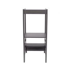 Drevený Kuchynský Pomocník Učebná Veža Tmavosivá Veže Meowbaby