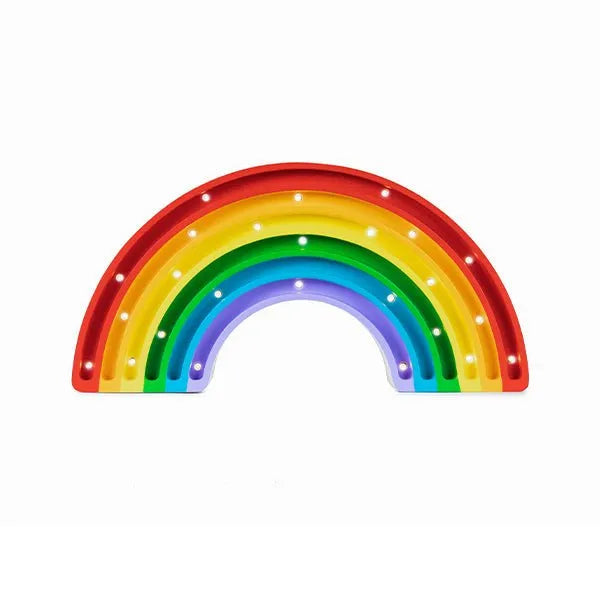 Lampe arc-en-ciel - Petites lumières - Lampes en bois