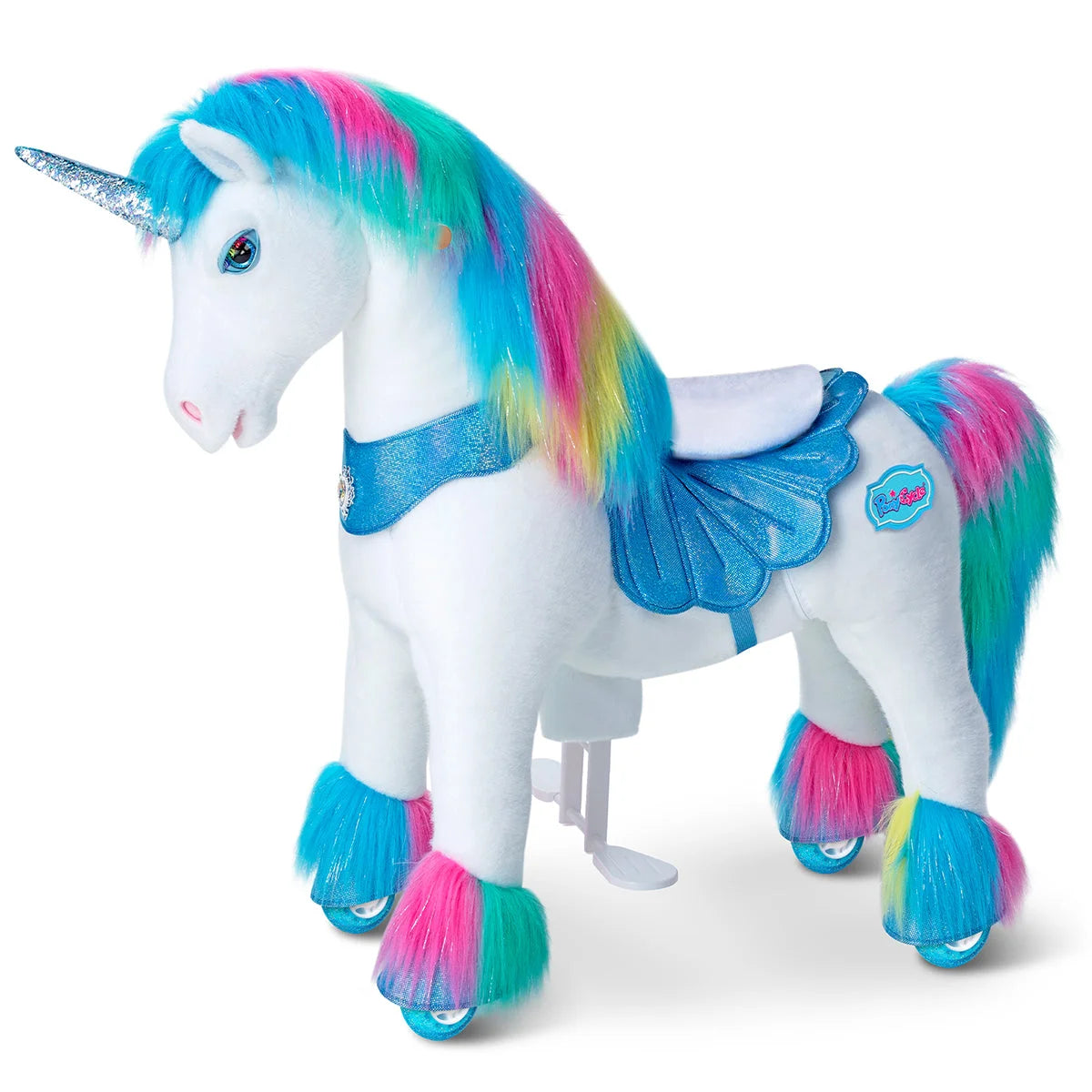 Jazdecký Jednorožec - Dúhový - Model y - Jazdecké Koníky - Ponycycle