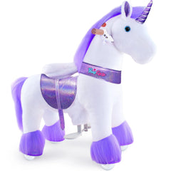 Jazdecký Jednorožec Model - 3 - 4 Roky - Fialový - Jazdecké Koníky - Ponycycle