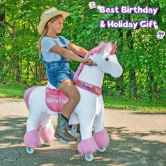 Equestrian Unicorn Model u - from 7 Years - Pink - Ponycycle - Equestrian Horses