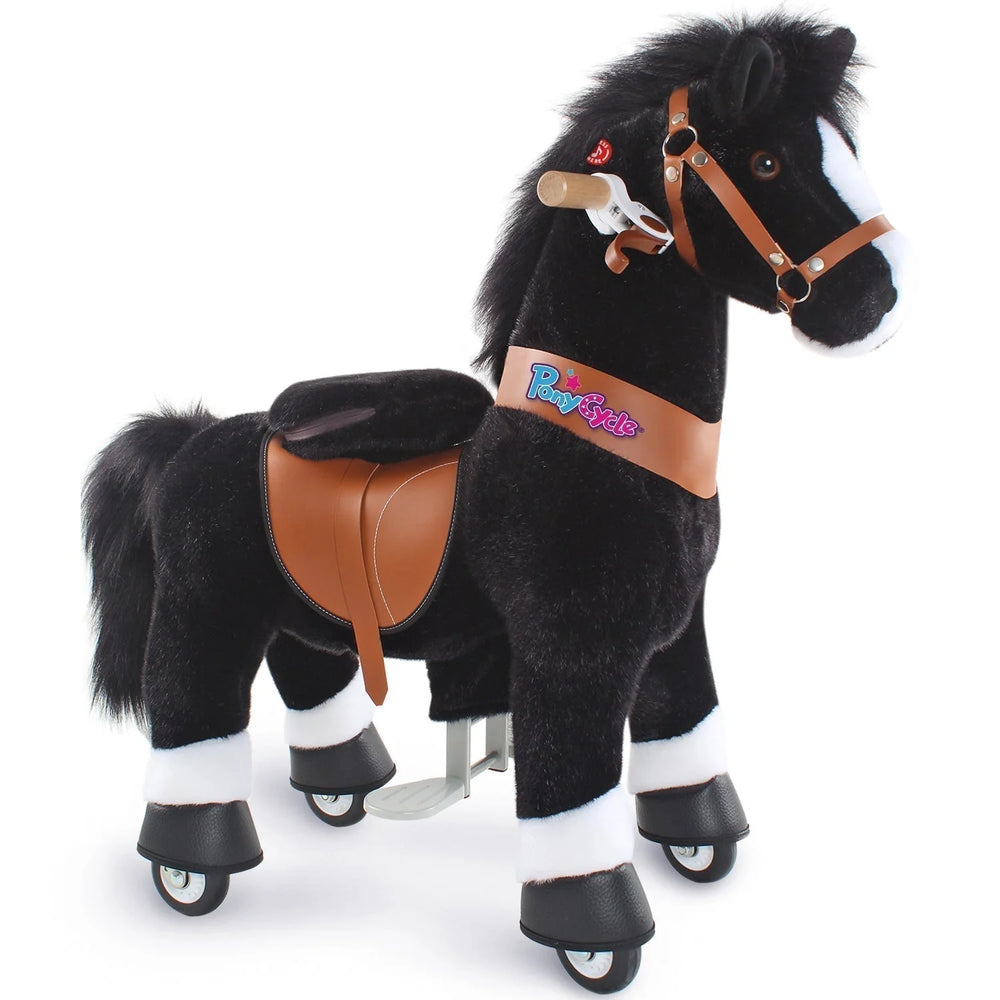 Jazdecký Koník Model u - 3 - 4 Roky - čierny - Jazdecké Koníky - Ponycycle