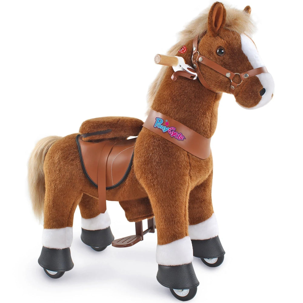 Jazdecký Koník Model u - 3 - 4 Roky - Hnedý - Jazdecké Koníky - Ponycycle