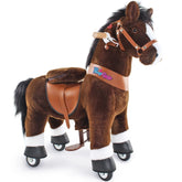 Riding Horse Model u - 3 to 5 Years - chocolate - Ponycycle - Riding Horses