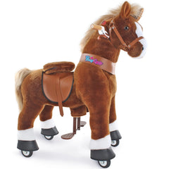 Riding Horse Model u - 4 to 8 Years - Brown - Ponycycle - Riding Horses