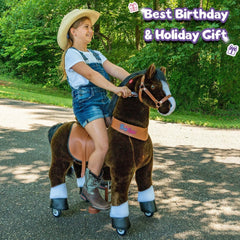 Riding Horse Model u - from 7 Years - chocolate - Ponycycle - Riding Horses