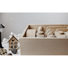 Kit de desarrollo creativo de madera - Juguetes de madera - Kidozia