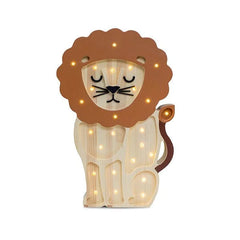 Lion Lamp - Wooden Lamps - Little Lights