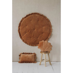 Velvet Pad with Ruffle Caramel - Moi Mili - Pads