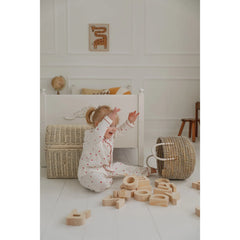 Letras Pequeñas - Alfabeto de Madera - Juguetes de Madera - Luces Pequeñas