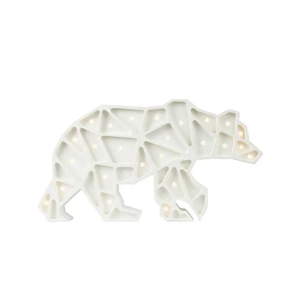 Lampada Orsetto - Piccole Luci - Lampade in Legno