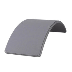 Meowbaby Balanční Deska pro Děti 80x30cm Dřevěná Houpačka Šedá s Plstěnou Sivou - Balanční Desky