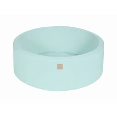 Meowbaby Children's Foam Round Ball 90x30cm Without Balls Certified Cotton Mint - Dry Pools