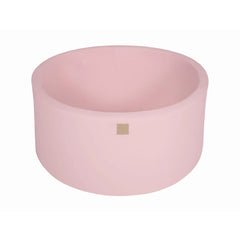 Meowbaby Children's Foam Ball Pit 90x30cm Without Balls Certified Cotton Light Pink - Dry Pools