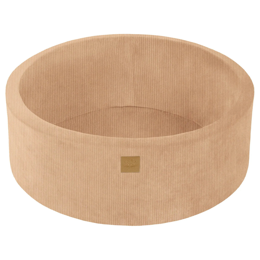 Piscina di palline in schiuma per bambini Meowbaby 90x30 cm senza palline, certificata Velvet Manchester Sand - Dry Pools