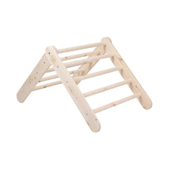 Meowbaby Wooden Pikler for Children Climbing Triangle Natural - Pikler's Triangle