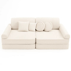 Modulárna Herná Pohovka – 10 Prvkov Aesthetic - Sedacie Súpravy - Meowbaby